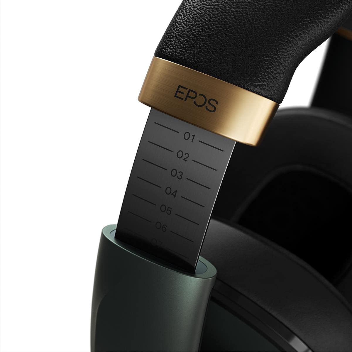 EPOS H6Pro - Closed Acoustic Gaming Headset with Mic - Over-Ear - Lift-to-Mute - Xbox/PS4/PS5/PC Headset - Gaming Accessories (Green)
