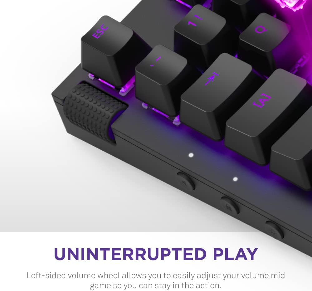 NZXT Function - Full Size Mechanical Keyboard - Black