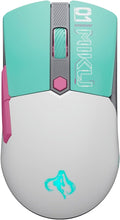 ASUS TUF Gaming Hatsune Miku Edition Mini Wireless Mouse – Right-Handed, 65g Lightweight, Compact, Tri-Mode Connectivity, 12K DPI, up to 134Hr Battery, RGB Miku Logo, PC/Mac Support - Aqua