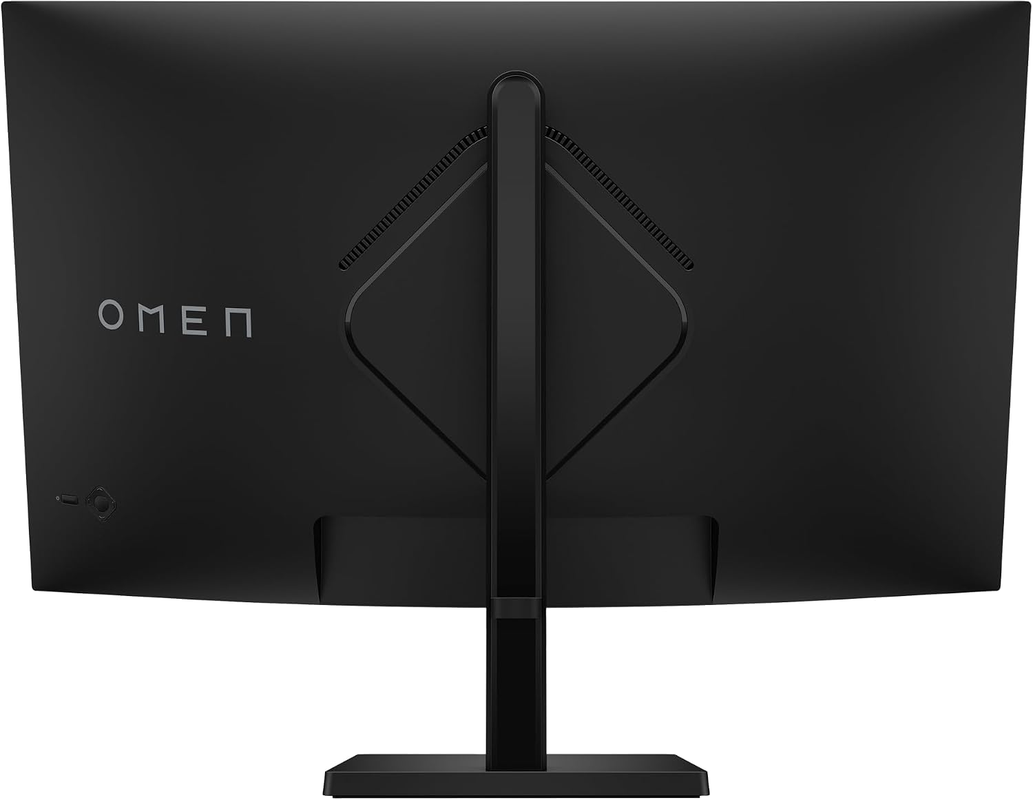 HP OMEN 32c QHD 165Hz Curved Gaming Monitor, QHD Display (2560 x 1440), VA Panel, 99% sRGB, 90% DCI-P3, 16:9, AMD FreeSync Premium Technology, 32c (2023)