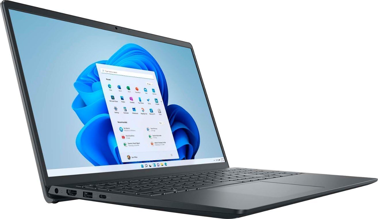 Dell Inspiron 15 15.6' Laptop (FHD Touchscreen, AMD Ryzen 5 7530U, 16GB RAM, 512GB PCIe SSD, (6-Core Beat i7-1165G7)) Numeric Keypad, Webcam, 2023 Inspiron 3000 3535, Win 11 Home, Carbon Black