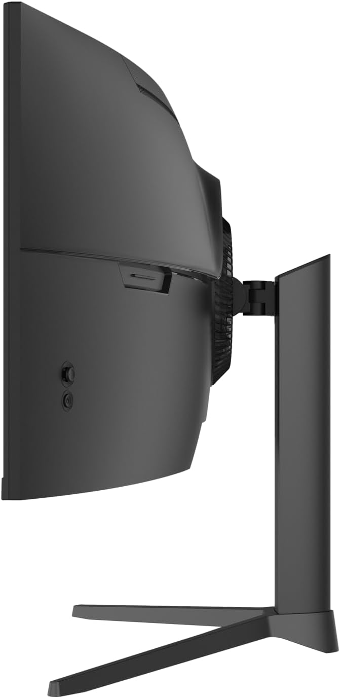 Amzfast 49 Inch Curved Monitor 120Hz DQHD (5120x1440) Ultrawide Gaming Monitor, 120% sRGB, 1500R, 1ms MPRT, HDR, Adaptive Sync, PIP/PBP, Height Adjustable, HDMI 2.0/DP 1.4, VESA 75x75, AMZG49C7U