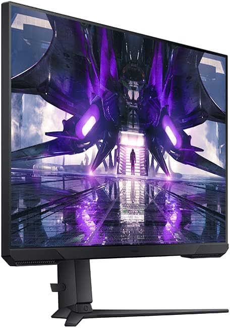 SAMSUNG 32' Odyssey G32A FHD 1ms 165Hz Gaming Monitor with Eye Saver Mode, Free-Sync Premium, Height Adjustable Screen for Gamer Comfort, VESA Mount Capability (LS32AG320NNXZA)
