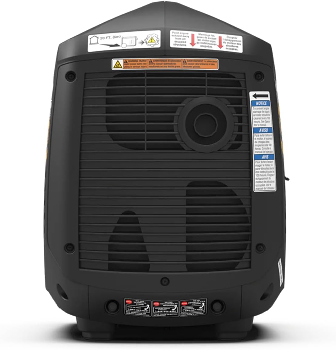 FIRMAN W01682F Refurbished Gas Inverter Portable Generator, 2000W Starting 1600W Running Power, Quiet Recoil Start, 120V Clean Inverter Energy for Camping, Tailgating, RV, and Outdoor Recreation