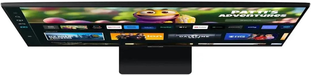 Samsung 32' M5 Series 4K Smart Monitor, Streaming TV, Multiple Ports, HDMI, 60Hz, 4ms, Black, with HDMI Cable