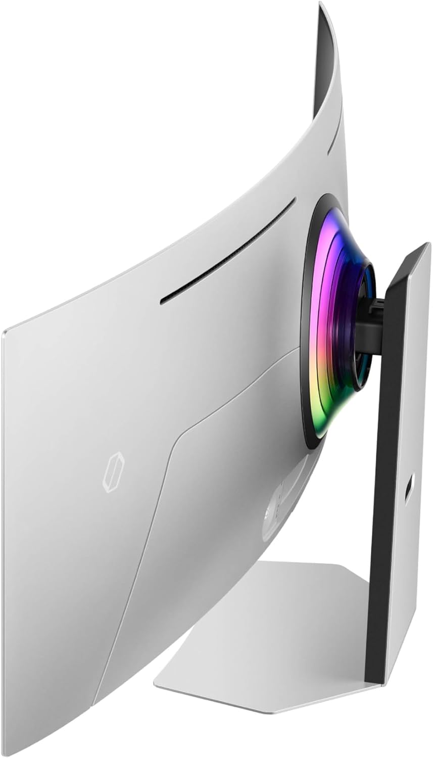 Samsung 49' Odyssey OLED G9 (G95SC) Curved Smart Gaming Monitor, QD-OLED, 240Hz, 0.03ms, FreeSync Premium Pro, G-Sync Compatible, Dual QHD, Neo Quantum Processor, LS49CG954SNXZA
