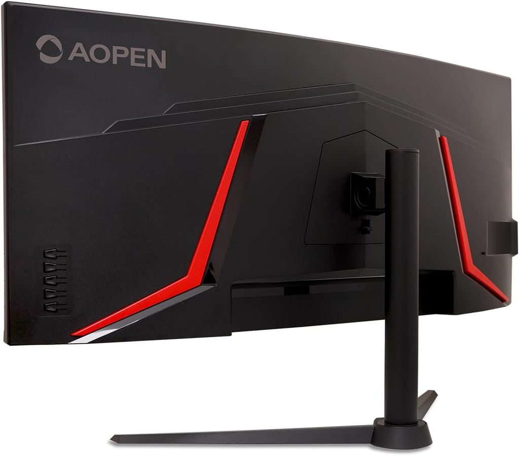AOPEN by Acer 34HC5CU S3bmiiphx 34' QHD 3440 x 1440 21:9 Curved Gaming Monitor | AMD FreeSync Premium | Up to 180Hz | 1ms TVR | Tilt & Height Adjustable | VESA Mountable | 1 x DP 1.4 & 2 x HDMI 2.0