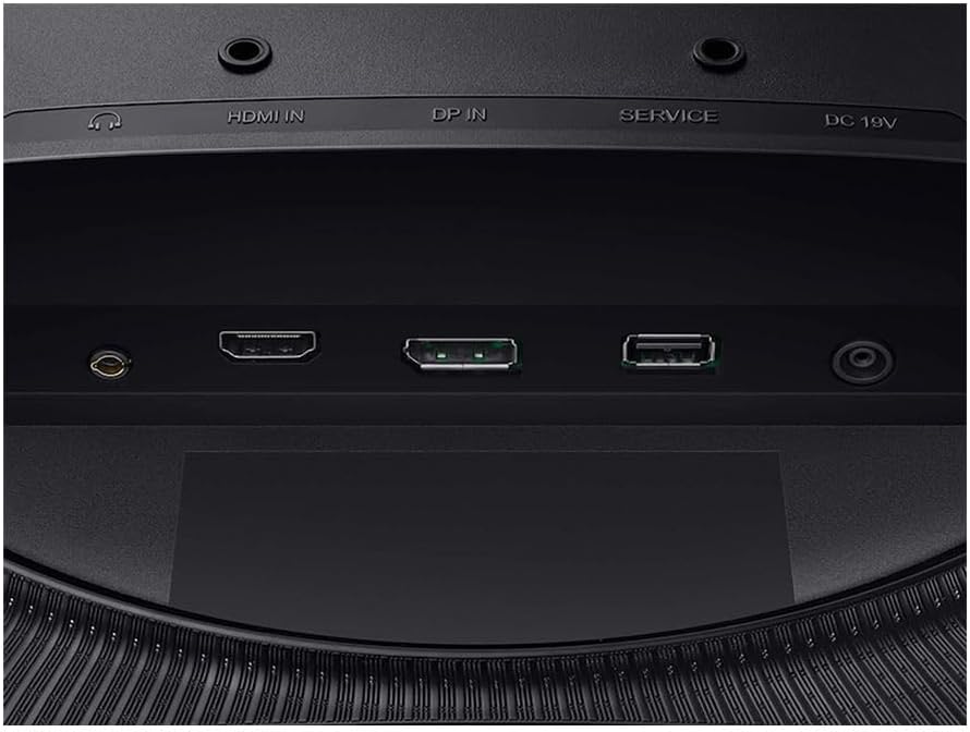 Samsung 32' Odyssey G5 QHD (2560 x 1440), 1000R, 165Hz Curved Gaming Monitor, 1ms Response Time, AMD FreeSync LS32CG554ENXZA, DisplayPort, HDMI, (Renewed)