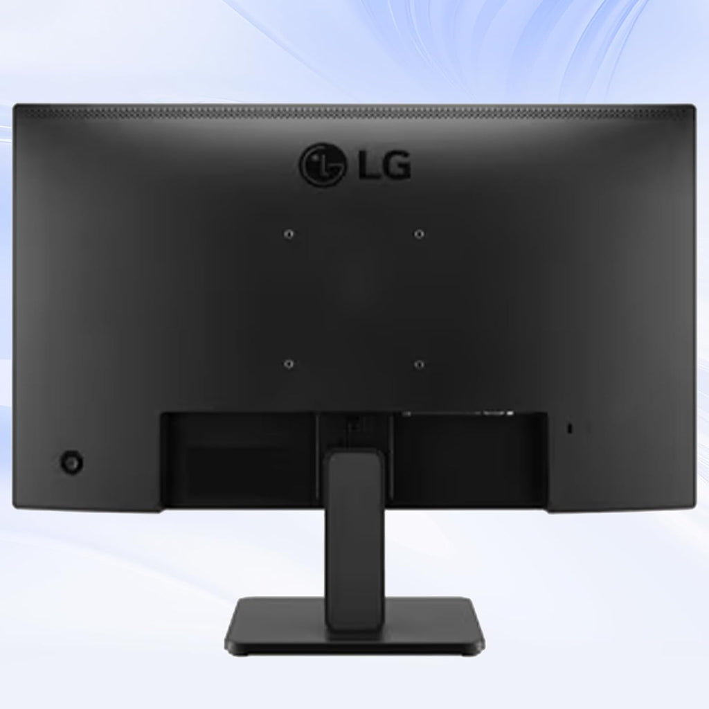 LG 24 inch FHD IPS Monitor, 100Hz, AMD FreeSync, 99% sRGB, Black Stabilizer & Flicker Safe, Anti-Glare, 3-Side Borderless Display, OnScreen Control, VESA Mountable, HDMI & VGA, Tilt Adjustable, Black