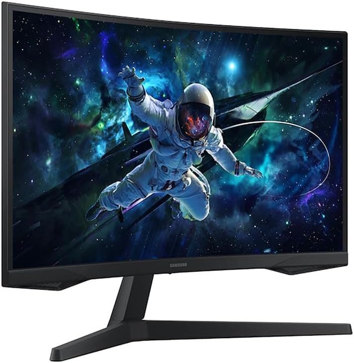 Samsung 32' Odyssey G5 QHD (2560 x 1440), 1000R, 165Hz Curved Gaming Monitor, 1ms Response Time, AMD FreeSync LS32CG554ENXZA, DisplayPort, HDMI, (Renewed)