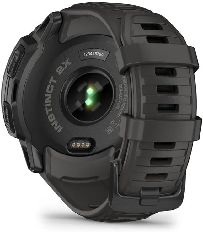 Garmin Instinct 2X Solar, Rugged GPS Smartwatch, Built-in Flashlight, Solar Charging Capability, Multi-Band GNSS, Graphite (Renewed)