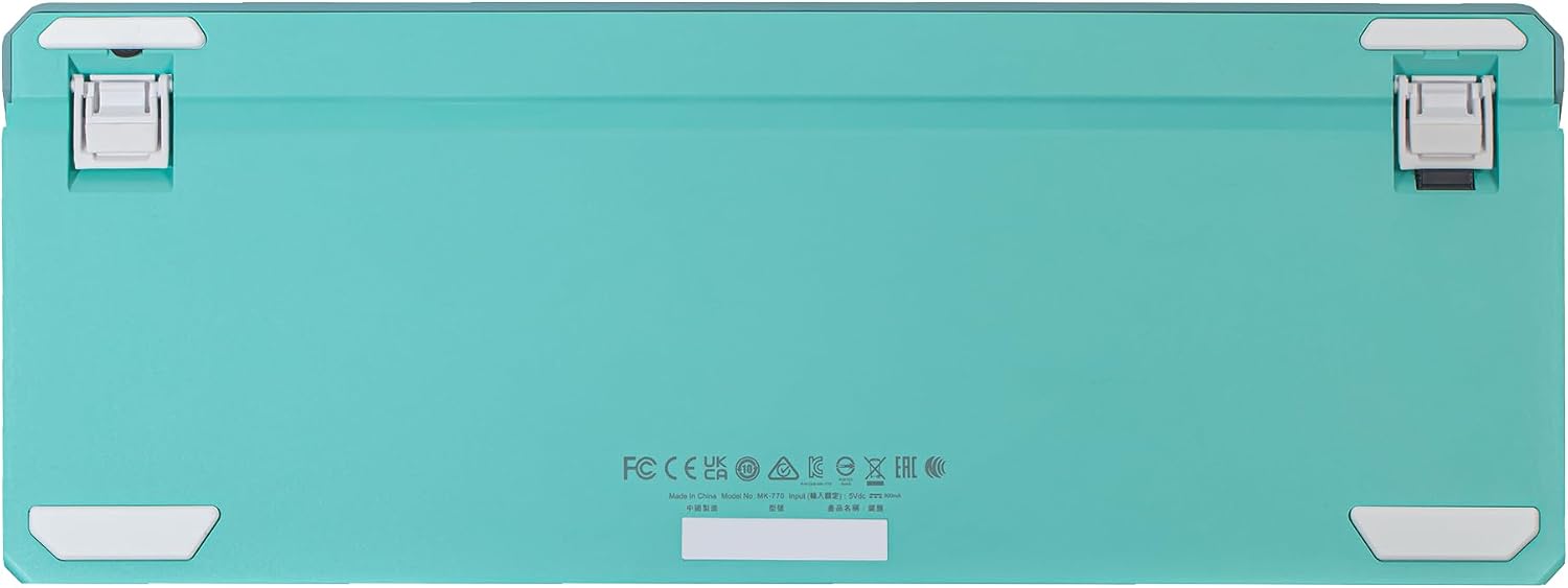 Cooler Master MK770 Macaron Wireless Mechanical RGB Gaming Keyboard, Kailh Box V2 Click White Switches, Gasket Structure, Hot-Swappable, Bluetooth|2.4GHz, Tactile 3-Way Dial, QWERTY (MK-770-MCKW1-US)