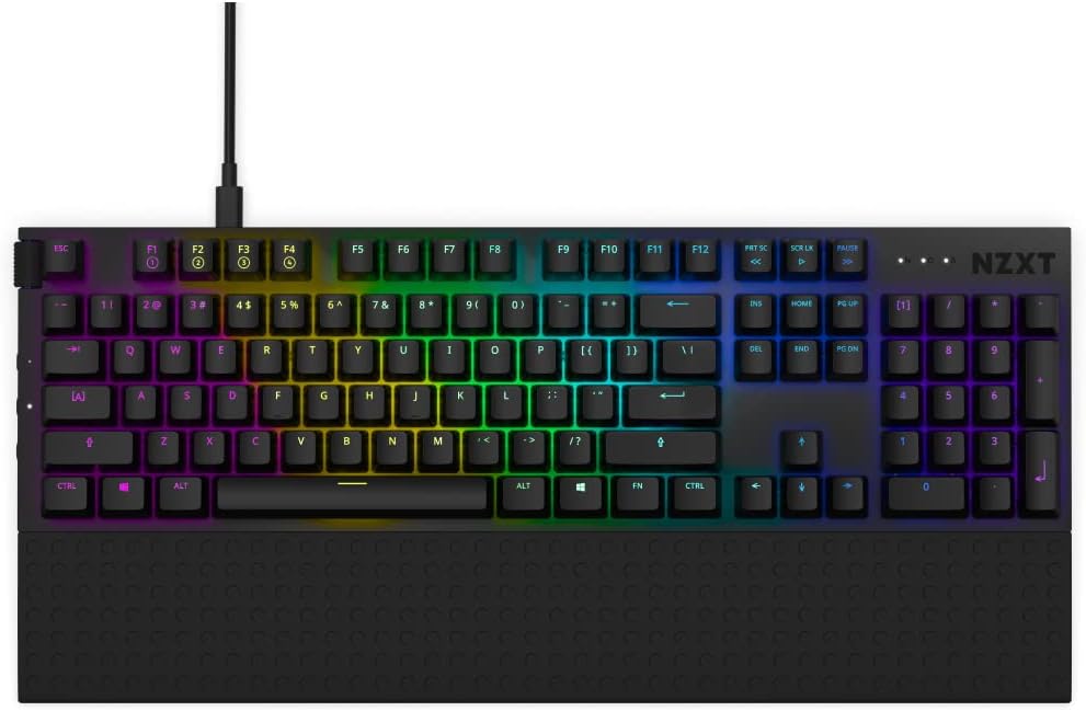 NZXT Function - Full Size Mechanical Keyboard - Black
