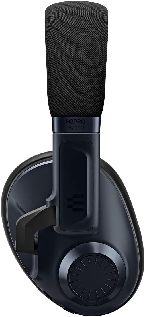 EPOS Gaming H3Pro Hybrid Gaming Headset - PC Headphones with Microphone - Noise-Cancellation, Adjustable, Smart Button Audio Mixing, Bluetooth, Gaming Suite, Surround Sound - Windows 10,Midnight Blue