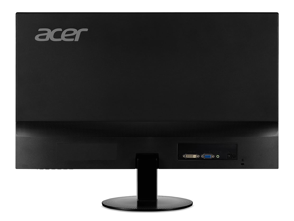 acer SB240Y G0bi 23.8' IPS Full HD Ultra-Slim Edge-to-Edge Gaming Office Monitor | Adaptive-Sync Support (FreeSync Compatible) | Up to 120Hz Refresh | 1ms (VRB) | Tilt | HDMI & VGA Ports | Black