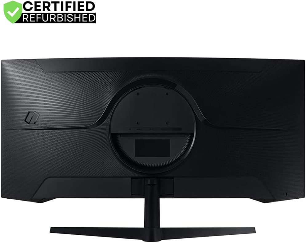Samsung LC34G55TWW 34 inch Odyssey G55T WQHD 165Hz 1ms(MPRT) HDR Curved Gaming Monitor (Renewed) Bundle with 2 YR CPS Enhanced Protection Pack