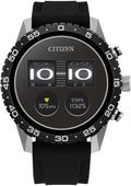 Citizen CZ Smart PQ2 44MM Sport Smartwatch with YouQ App with IBM Watson® AI and NASA research, Wear OS by Google, HR, GPS, Fitness Tracker, Amazon Alexa™, iPhone Android Compatible, IPX6 Rating