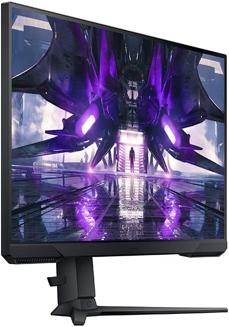 SAMSUNG 27' Odyssey G32A FHD 1ms 165Hz Gaming Monitor with Eye Saver Mode, Free-Sync Premium, Height Adjustable Screen for Gamer Comfort, VESA Mount Capability (LS27AG320NNXZA)