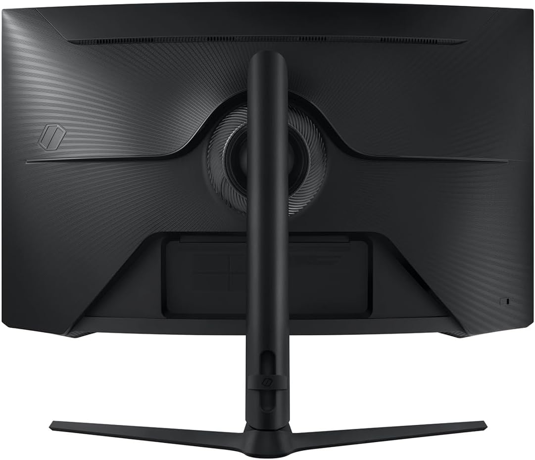 Samsung 32' Odyssey G65B Series Curved Gaming Monitor, 240Hz, 1ms, QHD 2560 x 1440, Swivel & Tilt Adjustable Stand, Smart TV Apps, Gaming Hub, Black, with HDMI Cable