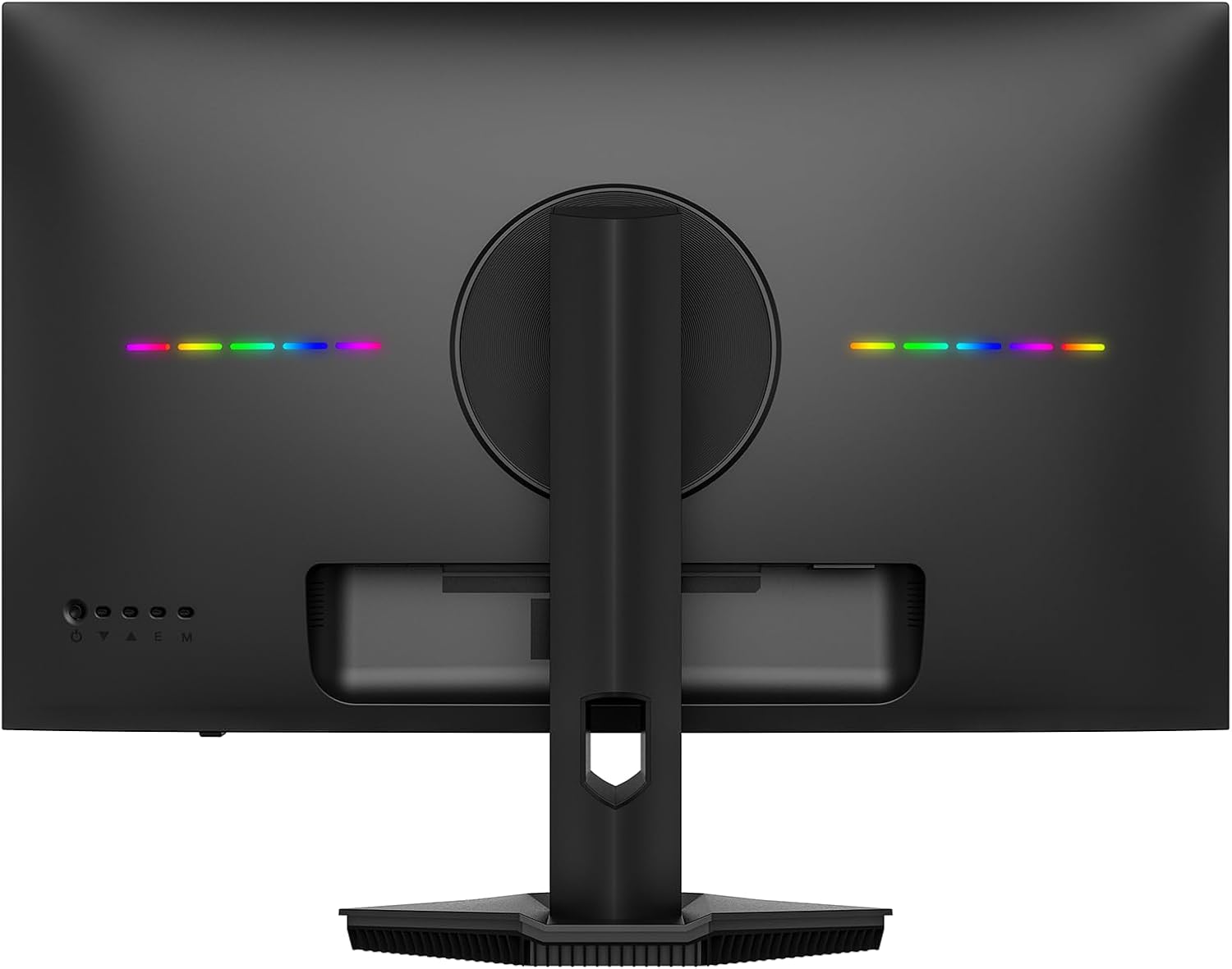 CRUA 27' 4K Gaming Monitor, UHD 3840x2160 160Hz IPS Screen, Height/Pivot/Swivel/Tilt Adjustable Vertical Monitor, Support AMD FreeSync, Built-in Speakers, 120% sRGB, PIP/PBP, HDMI 2.1 & DP 1.4-Black