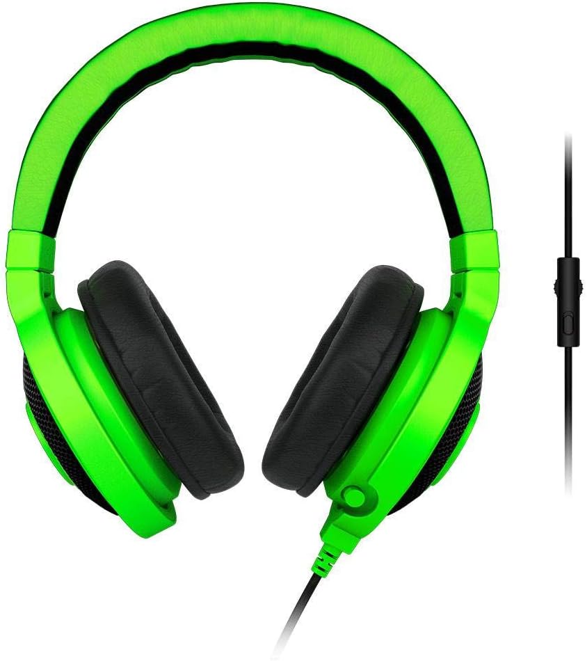 Razer RZ04-01380200-R3U1 Kraken Pro Analog Gaming Headset for PC, Xbox One and PlayStation 4, Green
