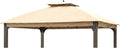 Garden Winds Durable Replacement Canopy Top Cover Compatible with The L-GZ1140PST Shadow Creek 10' x 12' Gazebo - Classic Sand, 350