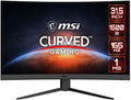MSI Optix G32C4W 32' FHD Curved Gaming Monitor, 1500R, IPS, 165Hz, 1ms, Wide View, Black, 32' (Refurbished)