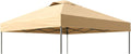 Garden Winds Reinforced Replacement Canopy Top Cover Compatible with the CL121PA, G121A Hampton Bay Stockton 11' x 11' Pop Up Gazebo - Classic Sand, Riplock 350