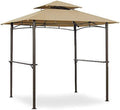 Replacement Canopy Top Cover for BBQ Grill Gazebo 5BGZ8217, 5KGZ8217 - RipLock 350