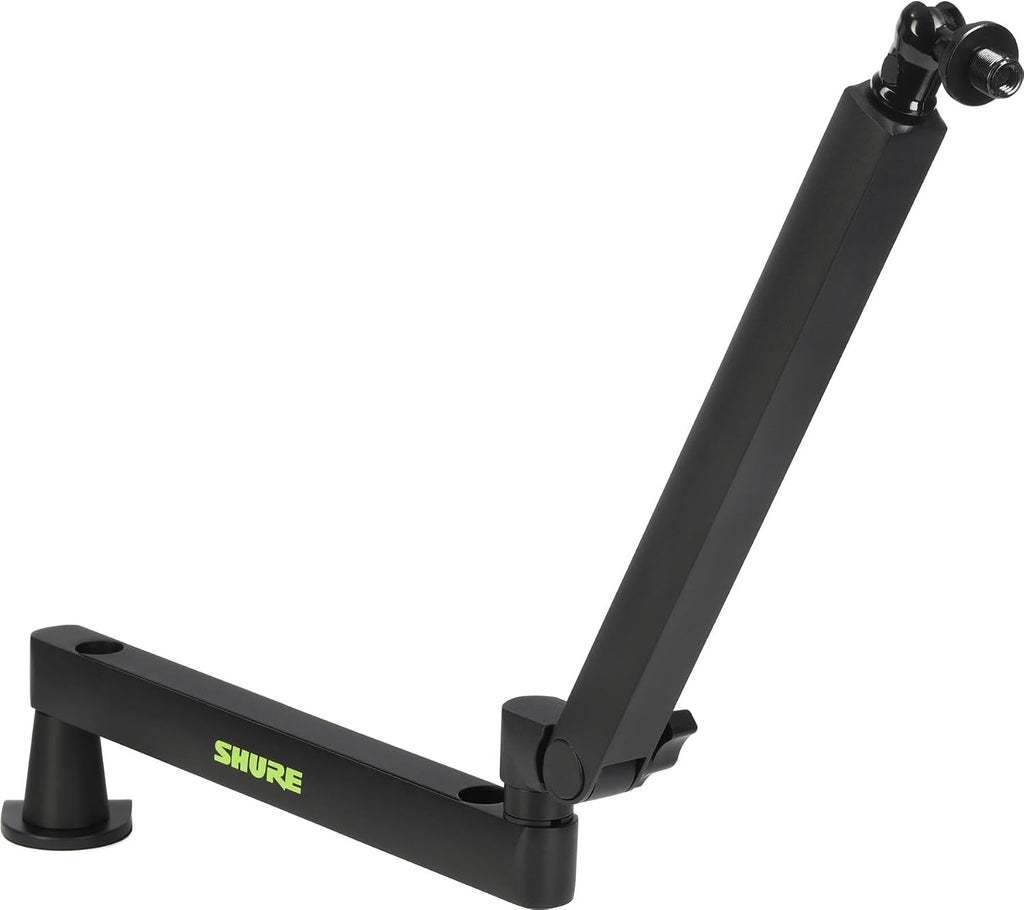 Shure MV6 USB Gaming Microphone with Boom Stand - Audio for Streaming, Podcasting, and Gaming - Low-Profile Desk Mic Stand Included for Professional Sound