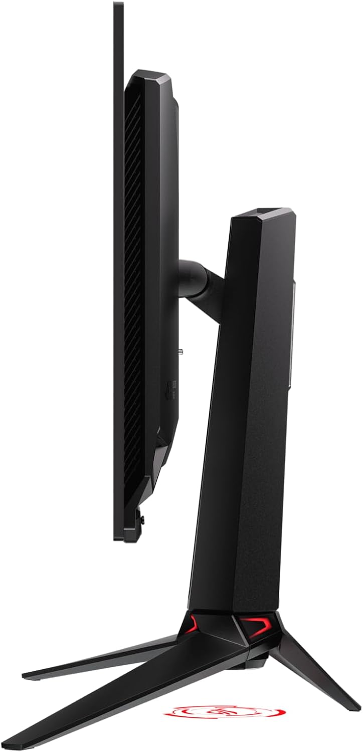 ASUS ROG Swift 32' 4K OLED Gaming Monitor (PG32UCDP) - WOLED, Dual Mode (4K 240Hz, FHD 480Hz), 0.03ms, G-SYNC Compatible, Custom Heatsink, AI Gaming, 99% DCI-P3,True 10-bit, USB-C 90W, 3yr Warranty