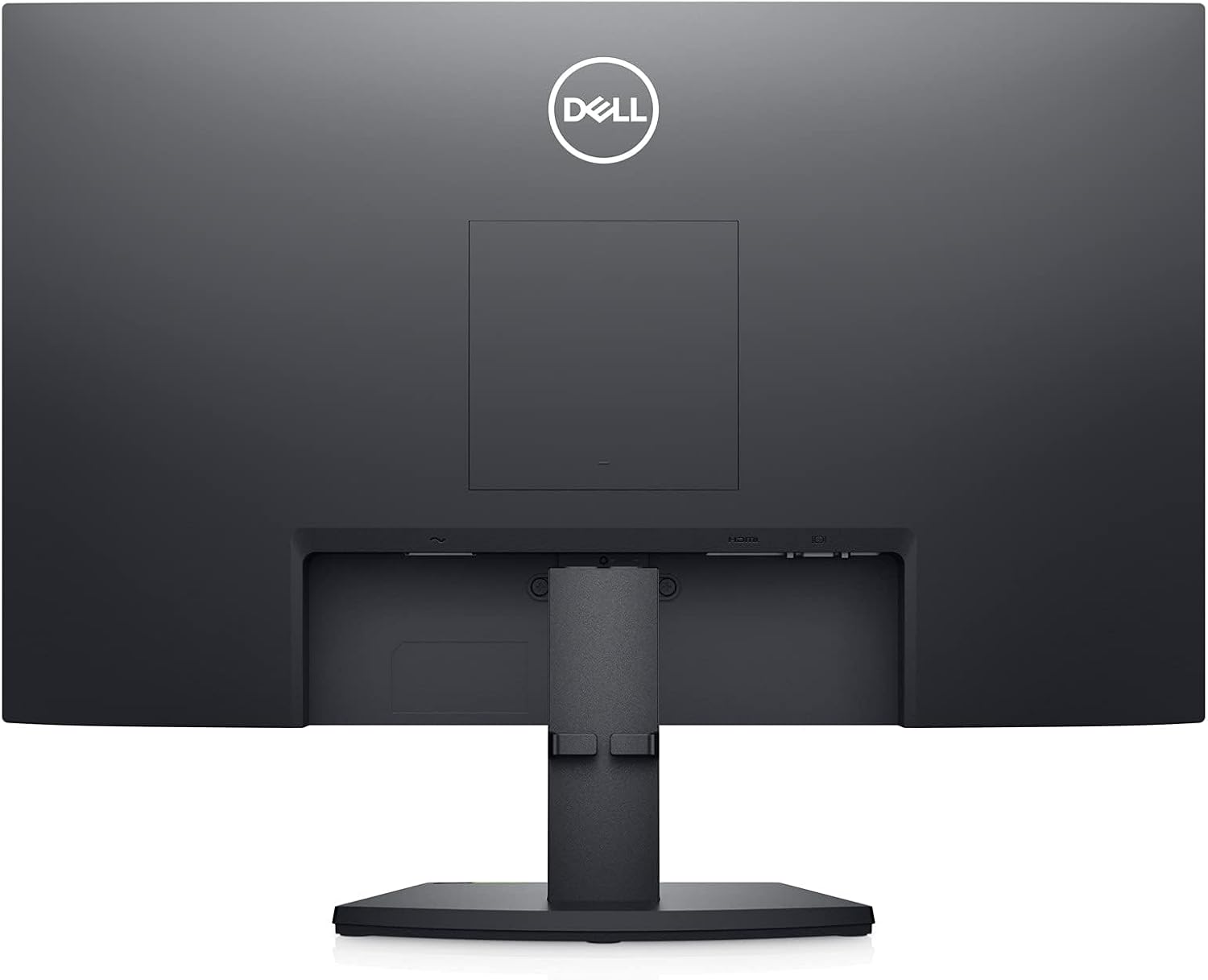 Dell SE24 Series Monitor - 24 inch IPS TFT LCD FHD (1920 x 1080) AMD FreeSync - VESA, 16:9-100 Hz, 5ms Grey-to-Grey Response Time, Low Blue Light, Flicker Free, Anti-Glare, HDMI & VGA, Black