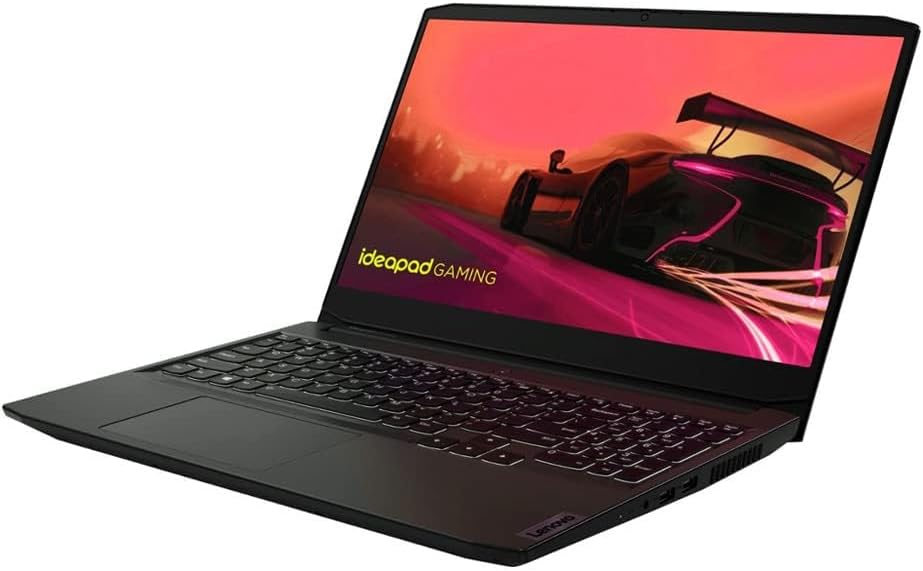 Lenovo IdeaPad Gaming 3 Laptop: Ryzen 5 5600H, RTX 3050 Ti, 256GB SSD, 8GB RAM, 15.6'' Full HD 120Hz Display, Windows 11 Black