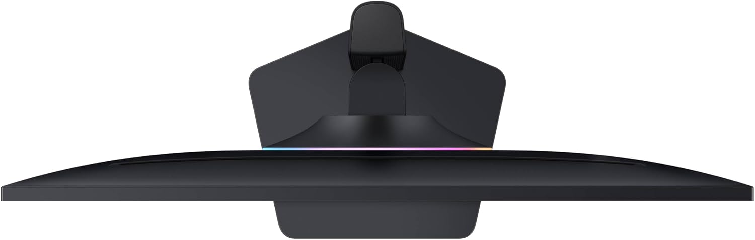 Samsung 27' Odyssey G7 (G70D) 4K UHD IPS 144Hz 1ms(GtG) Smart Gaming Monitor, G-Sync Compatible, AMD Freesync Premium, Vivid Colors, Adjustable Stand, Black Equalizer, LS27DG702ENXZA