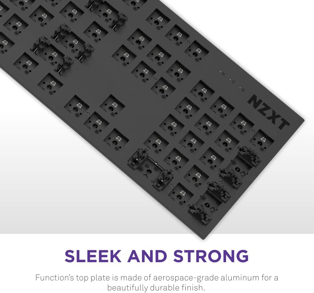 NZXT Function - Full Size Mechanical Keyboard - Black