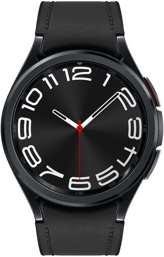 Samsung Galaxy Watch 6 Classic 43mm Smartwatch with Rotating Bezel, Fitness Tracker, Advanced Sleep Coaching, Heart Monitor - Black (Renewed)