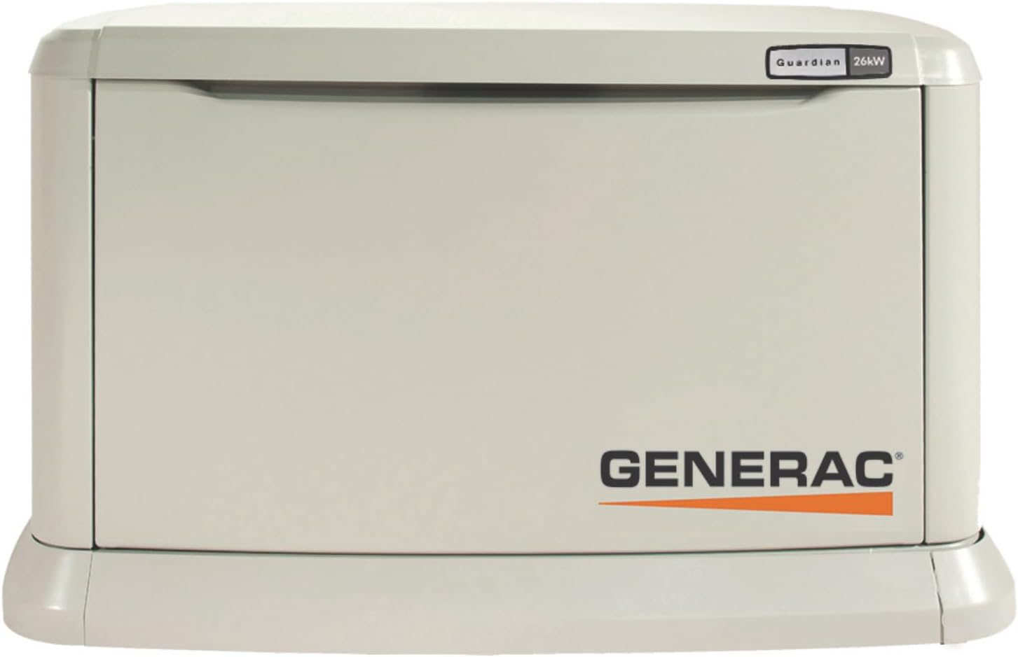 Generac Guardian 26kW Home Standby Generator with 200 Amp Transfer Switch - Automatic Whole House Backup Power for Storms, Emergencies, and Outages, WiFi Enabled, Runs on Natural Gas or Liquid Propane