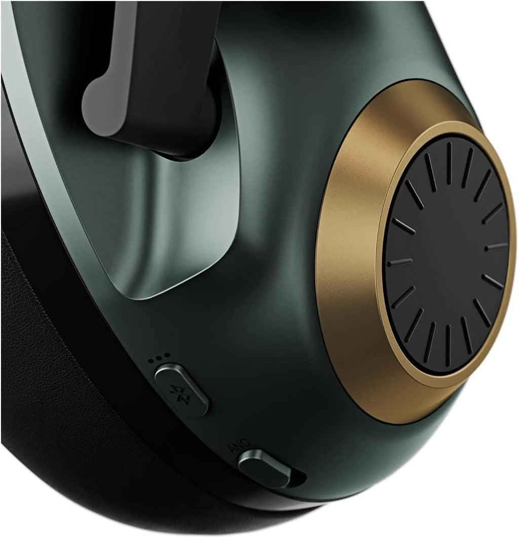 EPOS H3Pro Hybrid Gaming Headset - PC Headphones with Microphone - Noise-Cancellation, Adjustable, Smart Button Audio Mixing, Bluetooth, Gaming Suite, Surround Sound - Racing Green