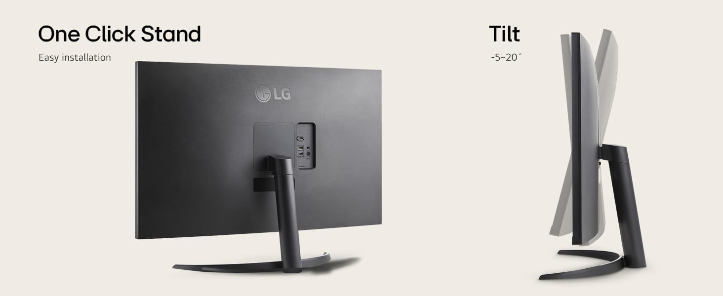 LG 32-Inch Ultrafine 4K UHD (3840x2160) Monitor with HDR10, 90% DCI-P3, Built-in Speakers, OnScreen Control, HDMIx2 and DisplayPort