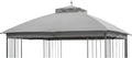 Garden Winds Reinforced Replacement Canopy Top Cover Compatible with The TPGAZ9116A, TPGAZ9116B, TPGAZ9116 Style Selections Stratford 10' x 10' Gazebo - Classic Stone, Riplock 350