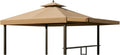 Garden Winds Reinforced RipLock 350 Replacement Canopy Top Cover Compatible with Conley 10' X 10' Gazebo Model CON-1010-21 - Beige