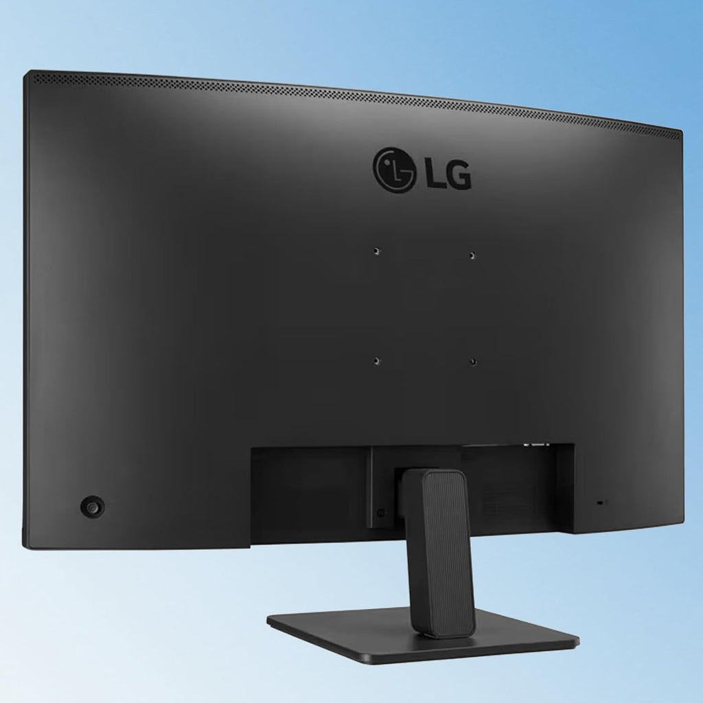 LG 32' FHD Curved Monitor, 1920 x 1080 VA Display, 100Hz Refresh Rate, AMD FreeSync, Dynamic Action Sync, Black Stabilizer, Reader Mode, HDMI and D-Sub Ports, 3-Side Virtually Borderless Design