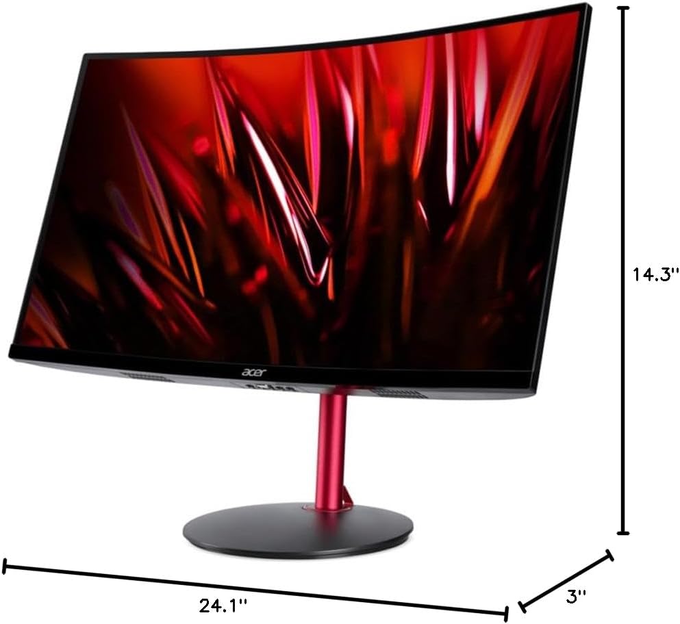 acer Nitro XZ272U V - 27' Monitor WQHD 2560x1440 VA 165Hz 1ms VRB 400Nit HDMI (Renewed)