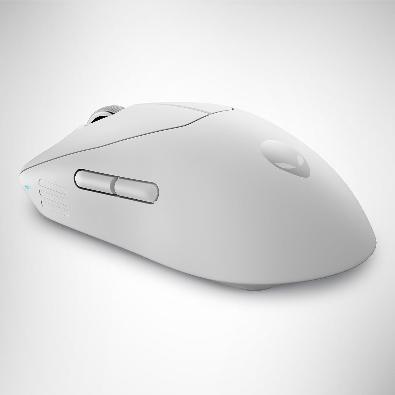 Alienware Pro Wireless Gaming Mouse - 2.4GHz Gaming Wireless/USB Wired Connectivity, Adjustable DPI, Optical Sensor Technology, 6 Programmable Buttons, 650 IPS Sensor Max Speed - Lunar Light