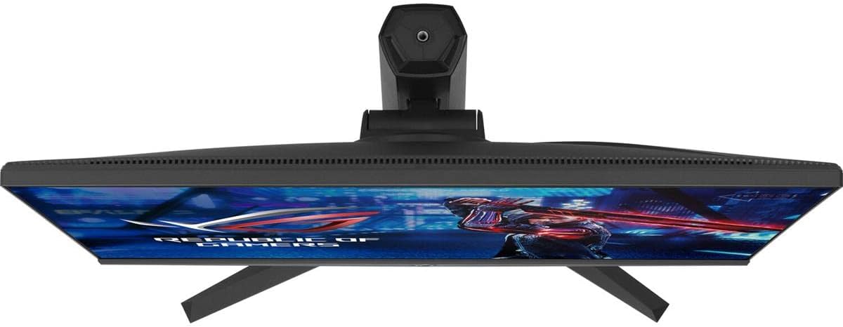 ASUS ROG Strix 24.5' 1080P Gaming Monitor (XG256Q) - Full HD, Fast IPS, 180Hz, 1ms, G-Sync Compatible/FreeSync, DisplayPort, HDMI, DisplayHDR400, Black