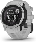 Garmin Instinct 2S Solar, Smaller-Sized Rugged Outdoor Watch with GPS, with Solar Charging Capabilities, Built for All Elements, Multi-GNSS Support, Tracback Routing and More, Mist Gray