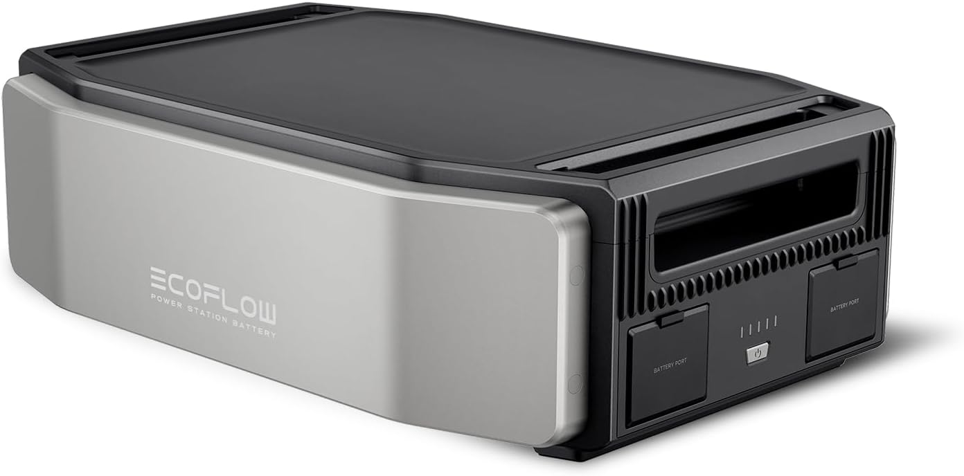 EF ECOFLOW Extra Battery for Delta Pro Ultra&Delta Pro Ultra X, Lifepo4 Battery Backup for Home Use, Emergency, Camping, RV