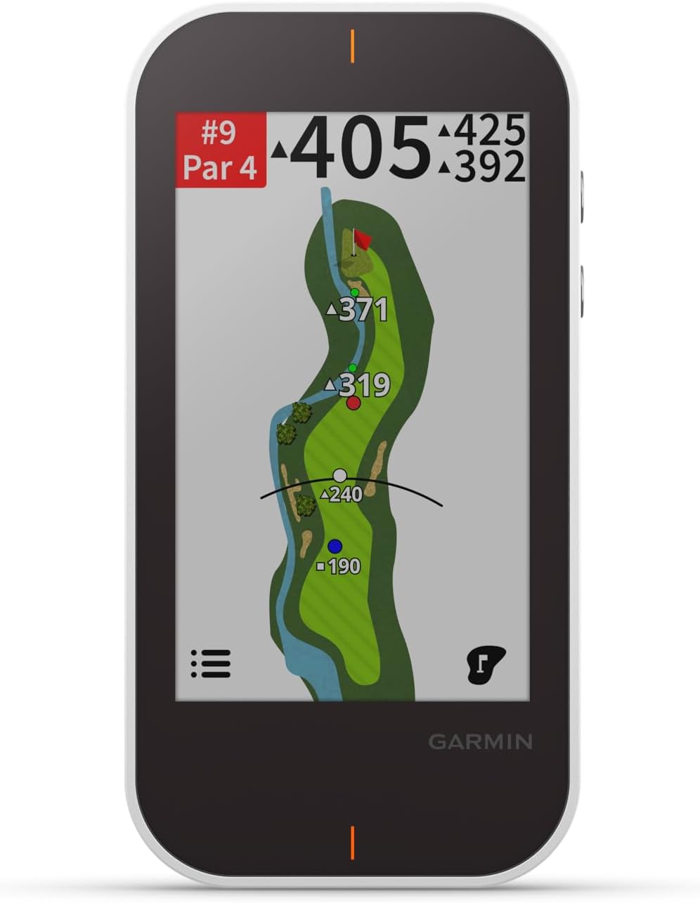 Garmin Approach G80, All-in-One Premium GPS Golf Handheld with Integrated Launch Monitor, 3.5' Touchscreen