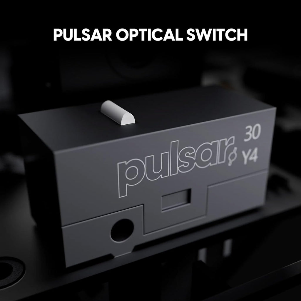 Pulsar Gaming Gears X2 Crazylight Wireless Gaming Mouse, Ultra Lightweight 1.23 oz (35g), Optical Switch, 32000 DPI, 750 IPS, XS-1 Sensor, 8k Compatible (Aqua Zest)