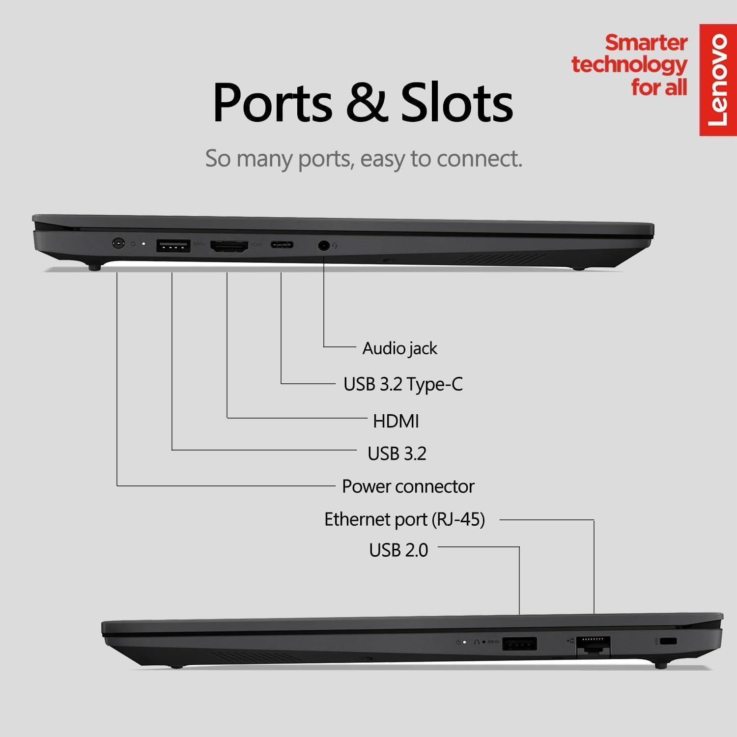 Lenovo 15.6' FHD Laptop Computer for Home Student Study and Business, Intel Dual Core Processor, 16GB DDR4 RAM, 512GB PCIe SSD, WiFi 6, Bluetooth 5.2, RJ-45, HDMI